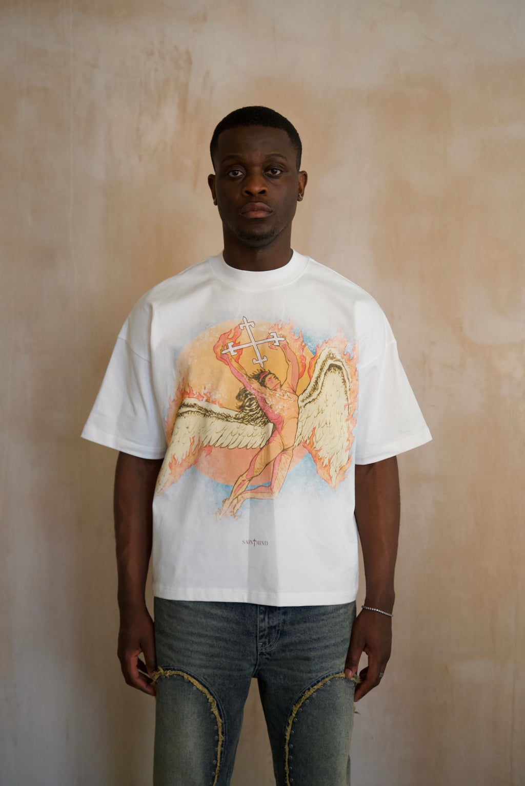 HEAVEN SENT T-SHIRT - WHITE