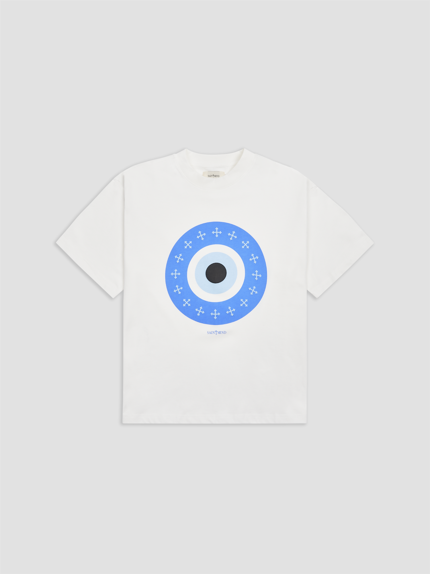 EVIL EYE T-SHIRT - WHITE