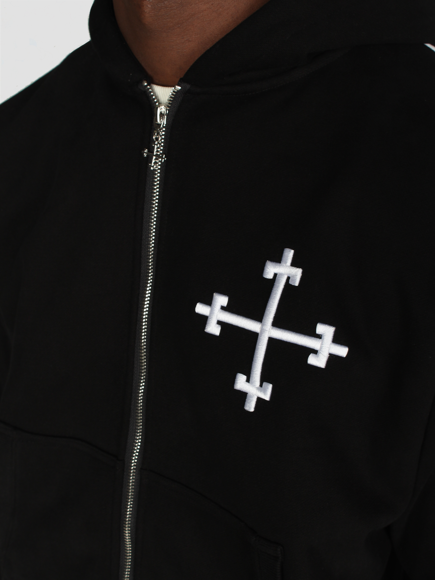 SAINT SUIT ZIP UP - BLACK