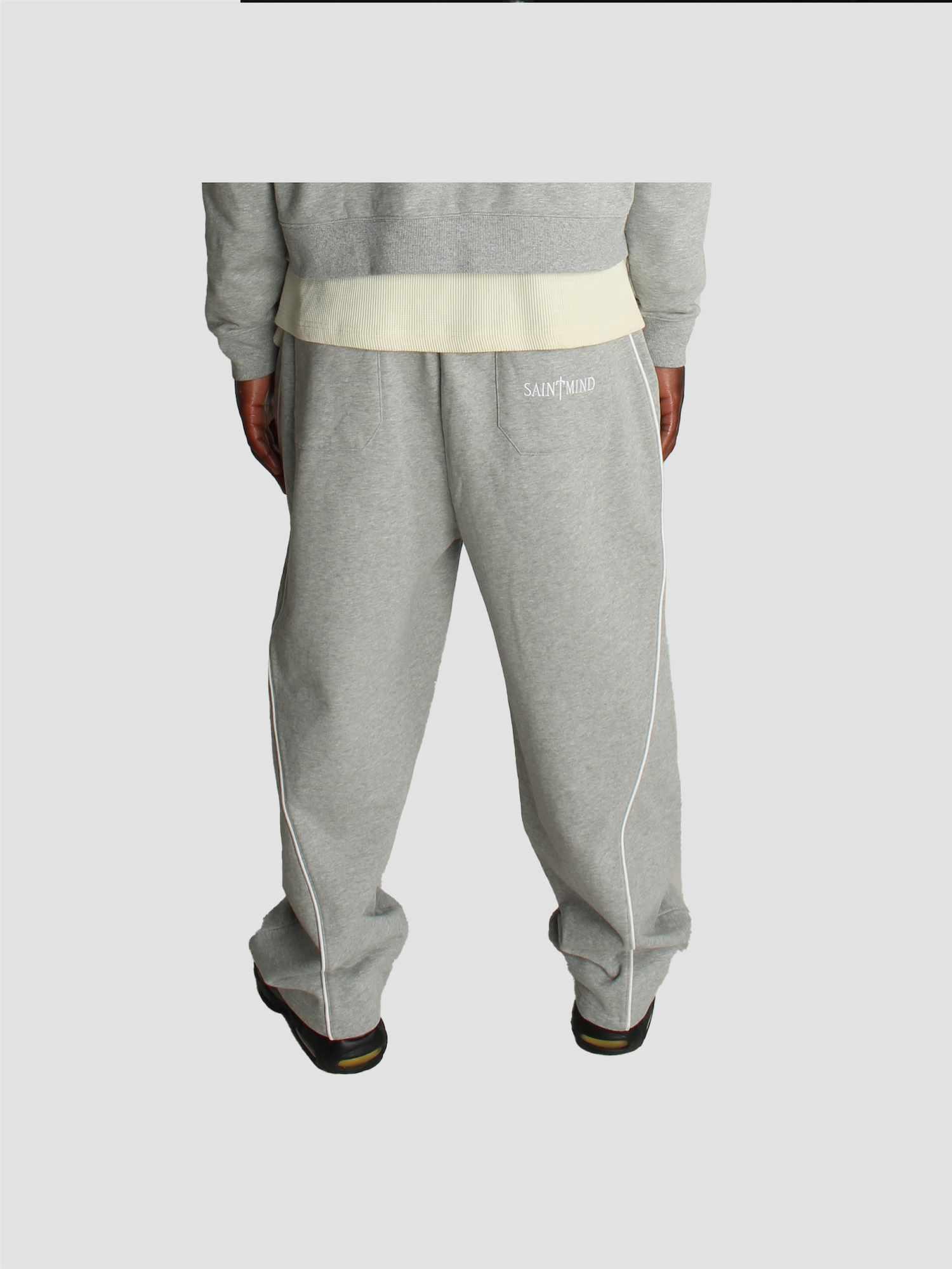 SAINT SUIT SWEATS - MARL GREY