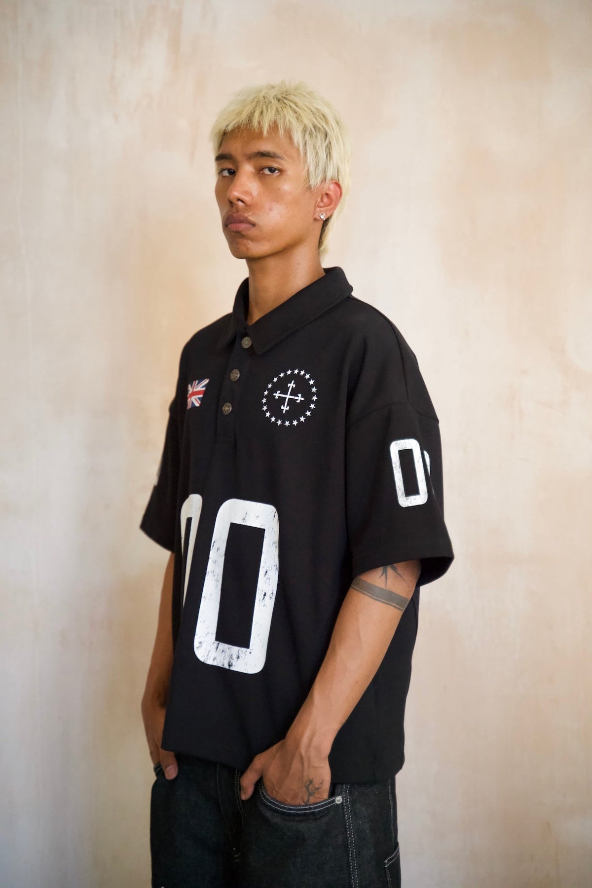 GB POLO - BLACK - SAINT MIND