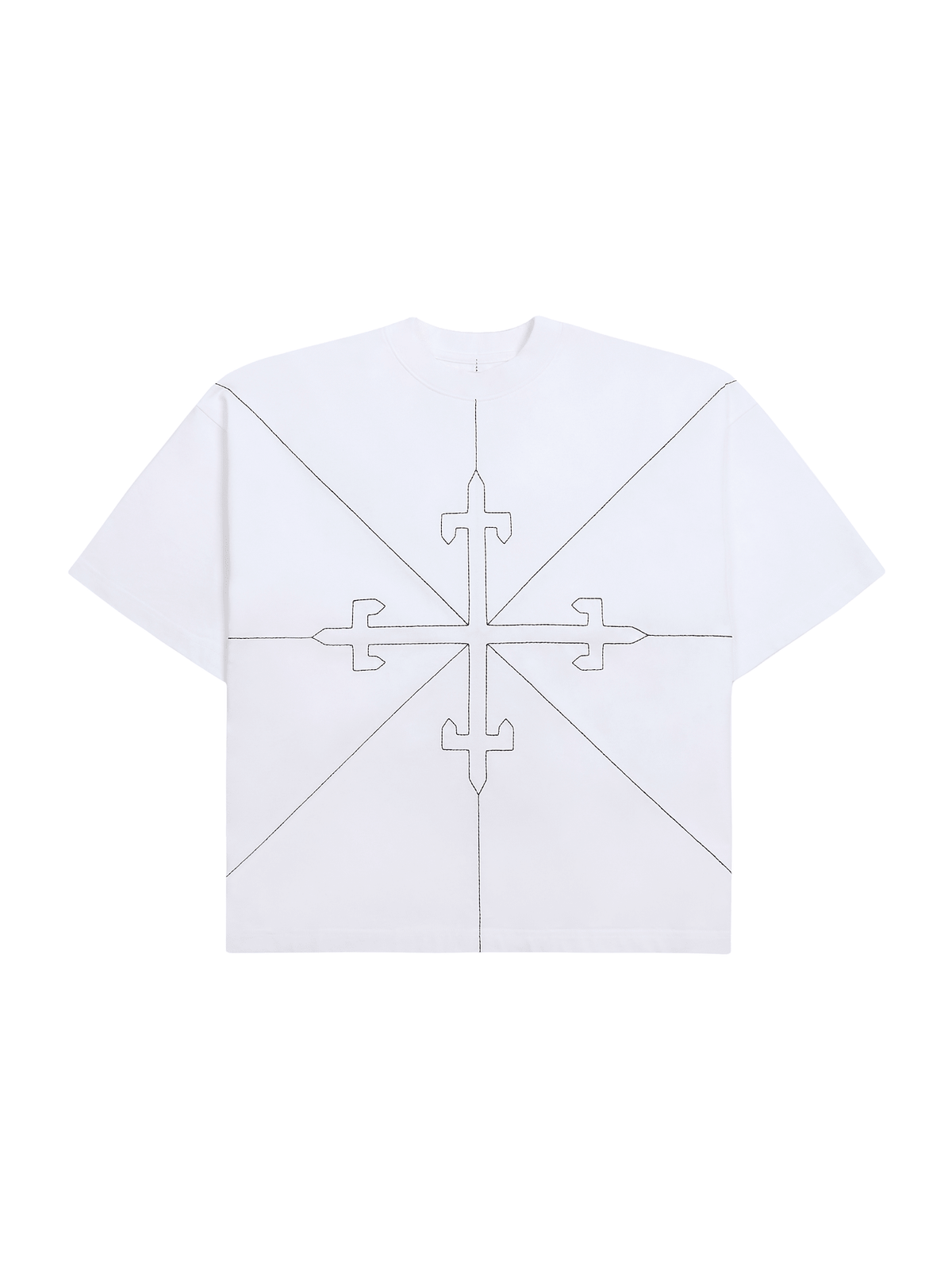 PATHWAY T-SHIRT - WHITE - SAINT MIND