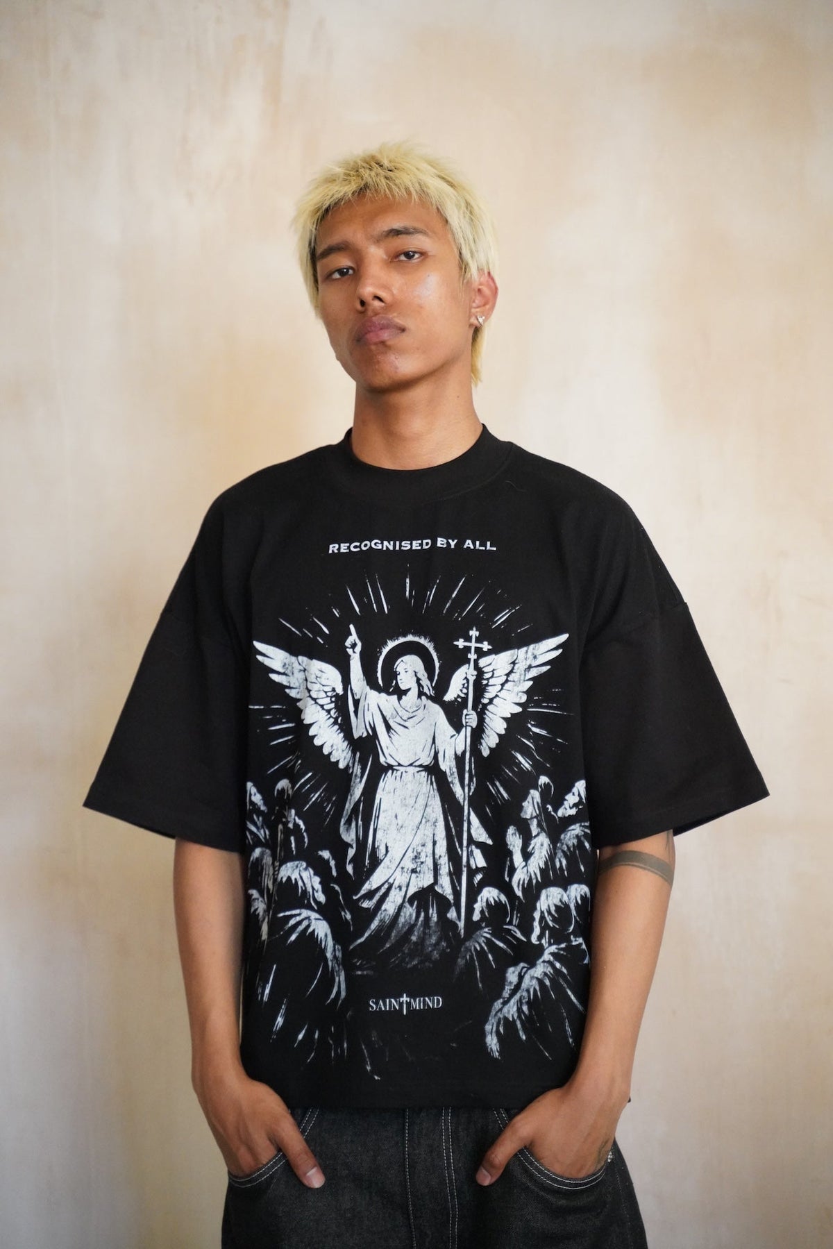 RBA T-SHIRT - BLACK - SAINT MIND