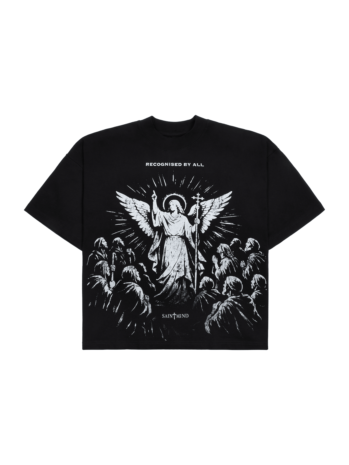 RBA T-SHIRT - BLACK - SAINT MIND