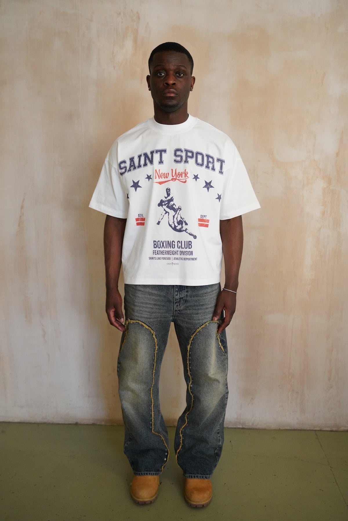 SAINT SPORT T-SHIRT - WHITE - SAINT MIND