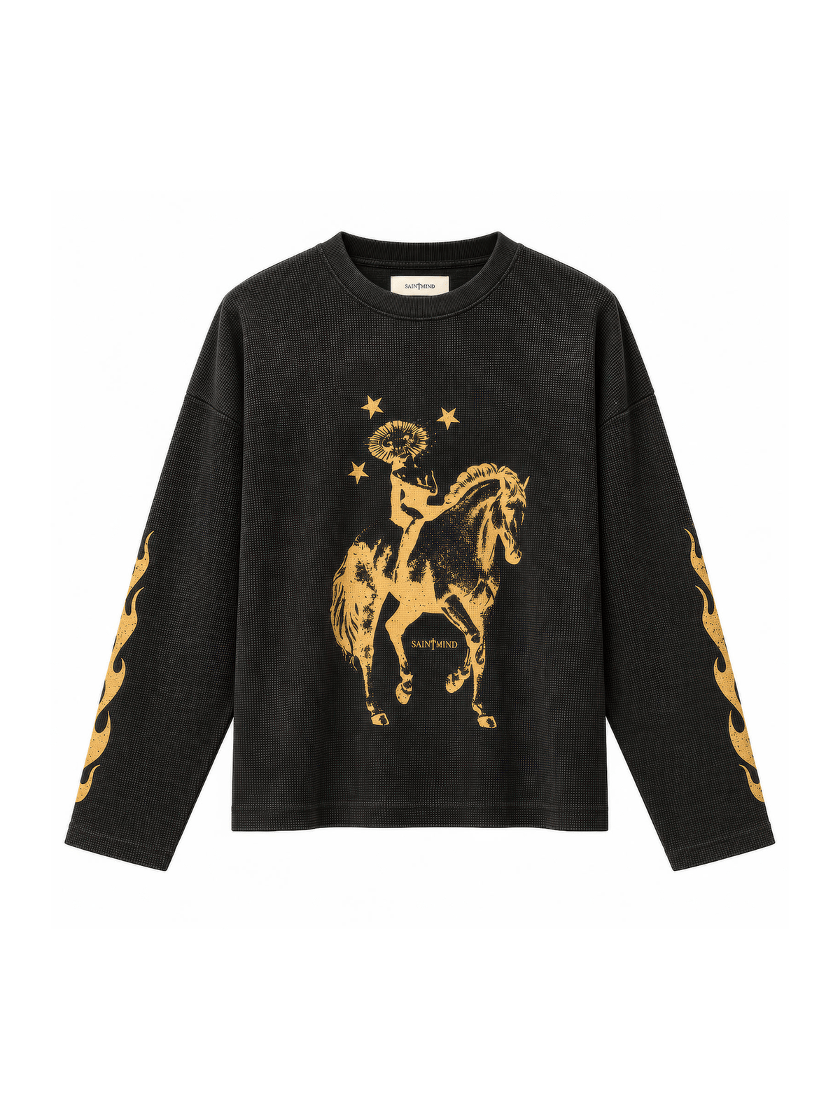 TAKE REIN THERMAL - WASHED BLACK - SAINT MIND