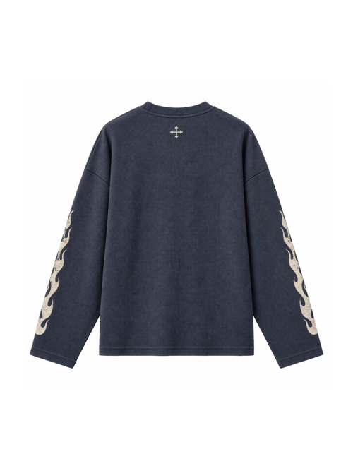 TAKE REIN THERMAL - WASHED NAVY - SAINT MIND