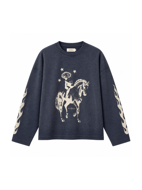 TAKE REIN THERMAL - WASHED NAVY - SAINT MIND
