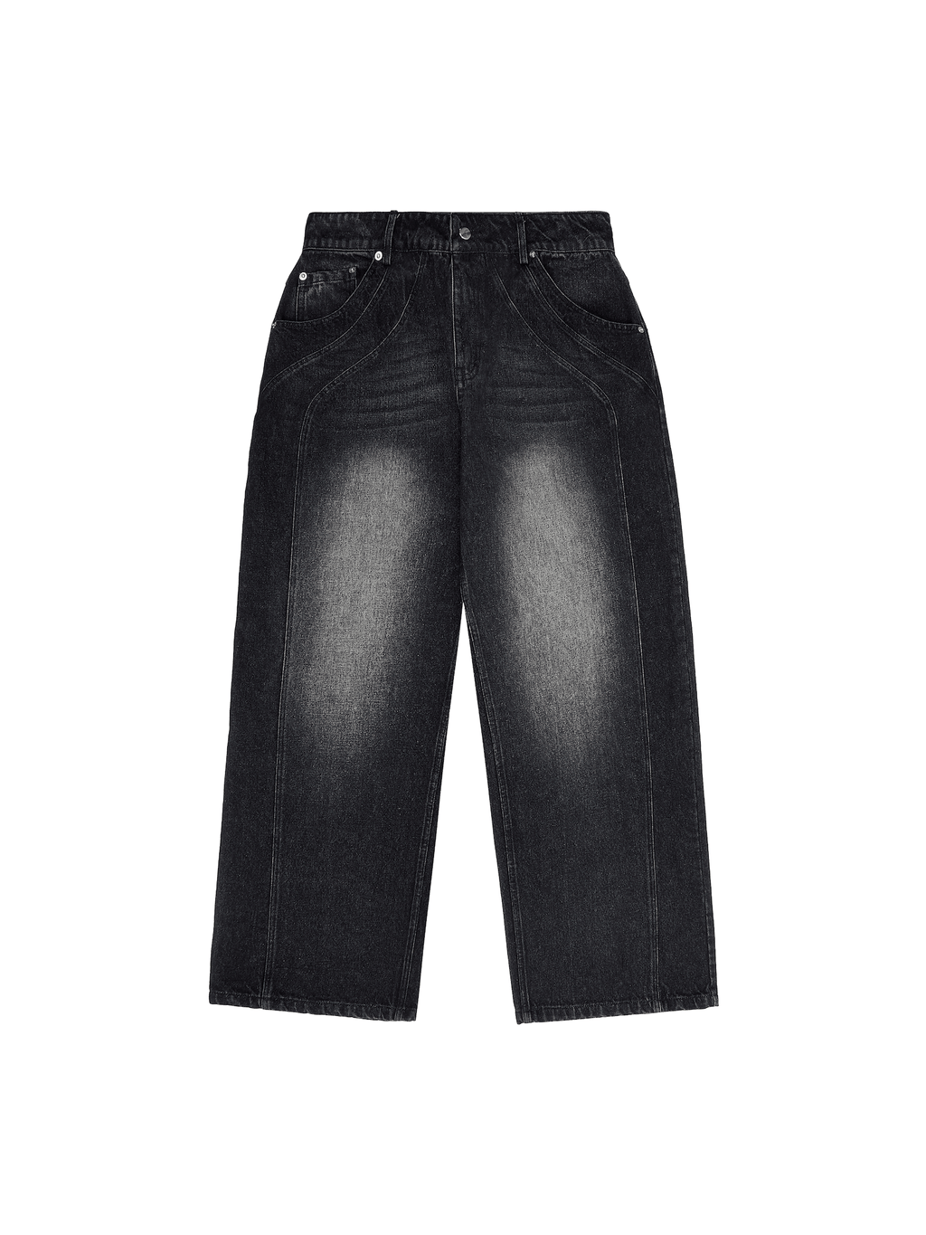 TWO STEP BAGGY DENIMS - SAINT MIND