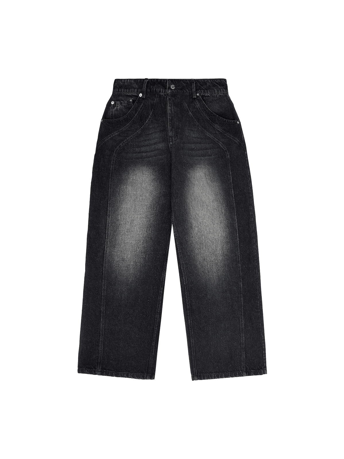 TWO STEP BAGGY DENIMS - SAINT MIND