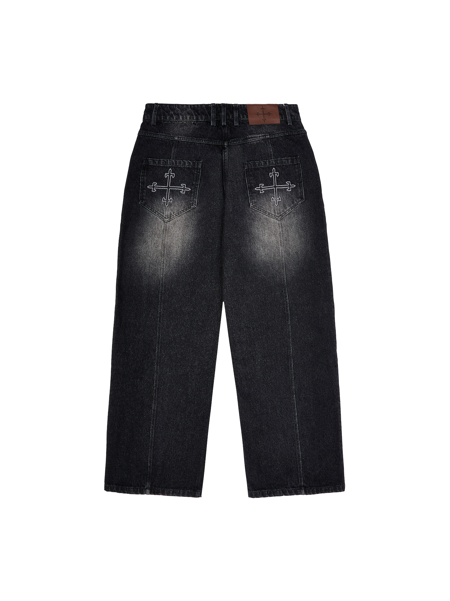 TWO STEP BAGGY DENIMS