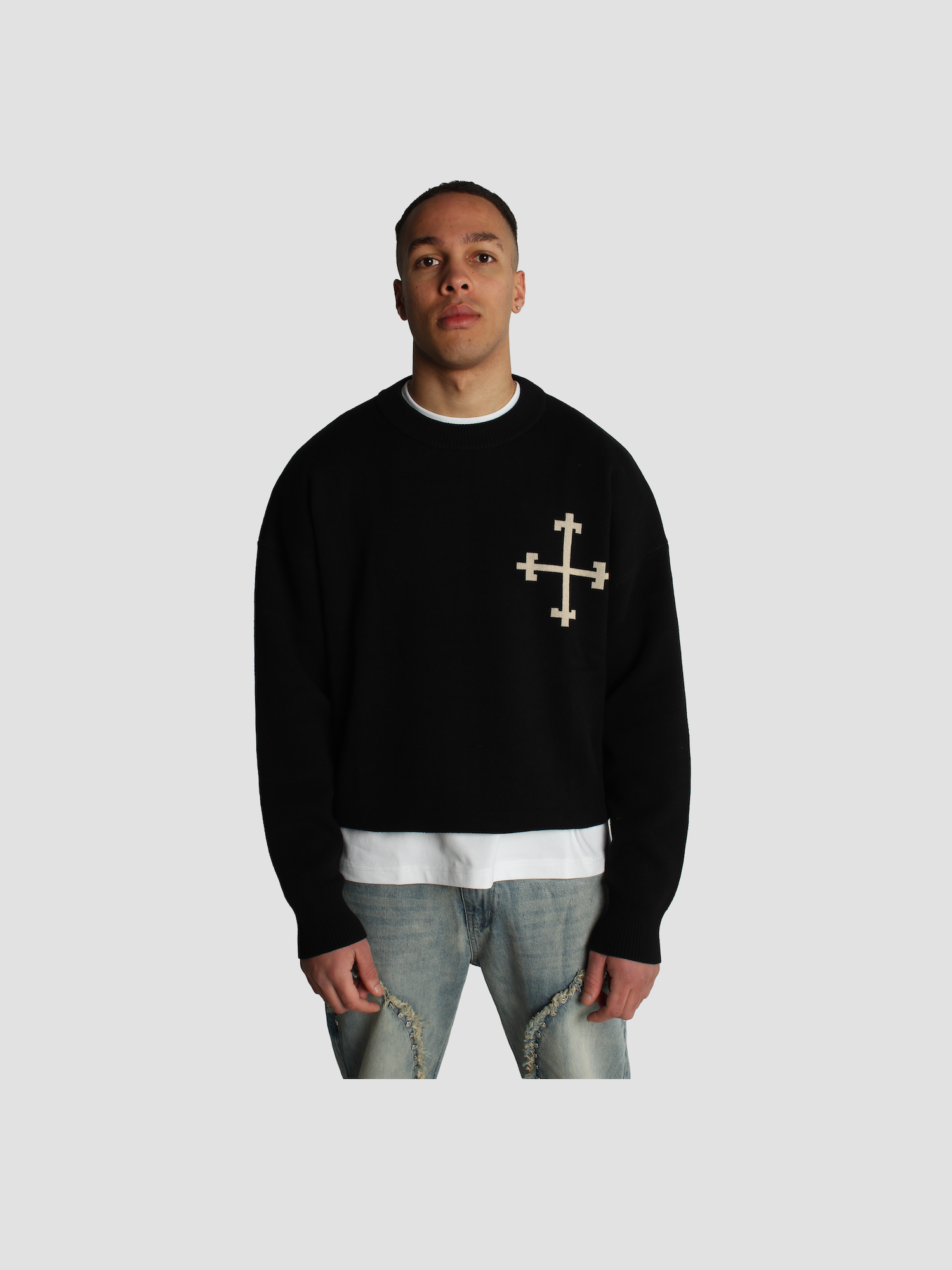SINNA KNIT - BLACK