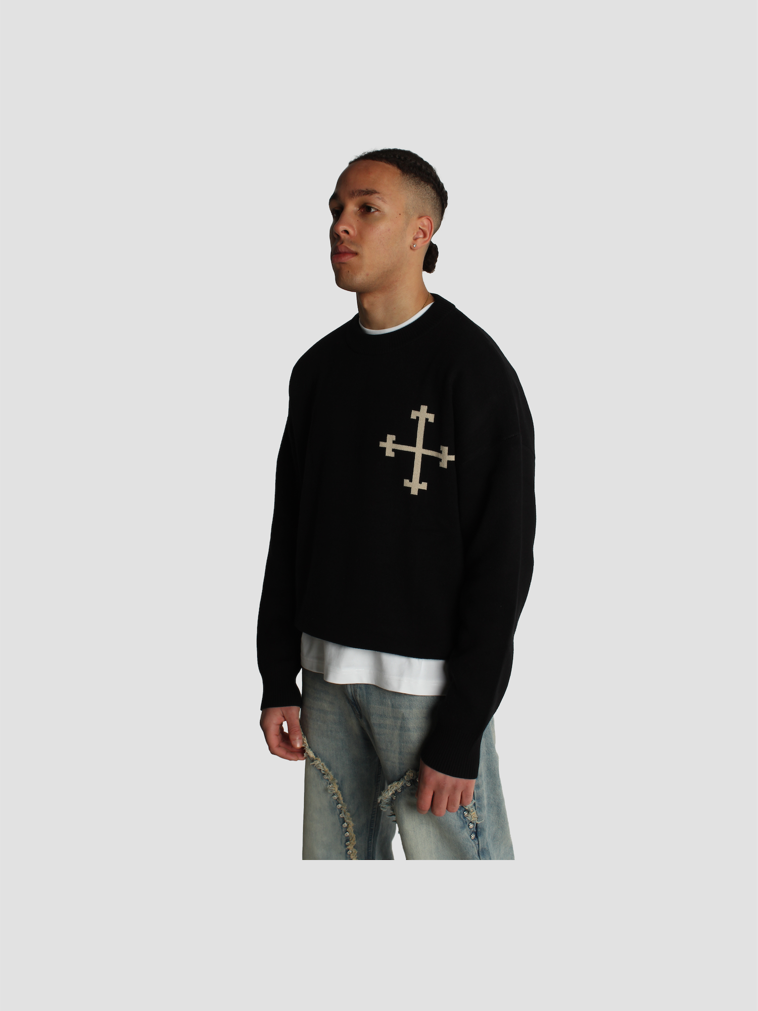 SINNA KNIT - BLACK