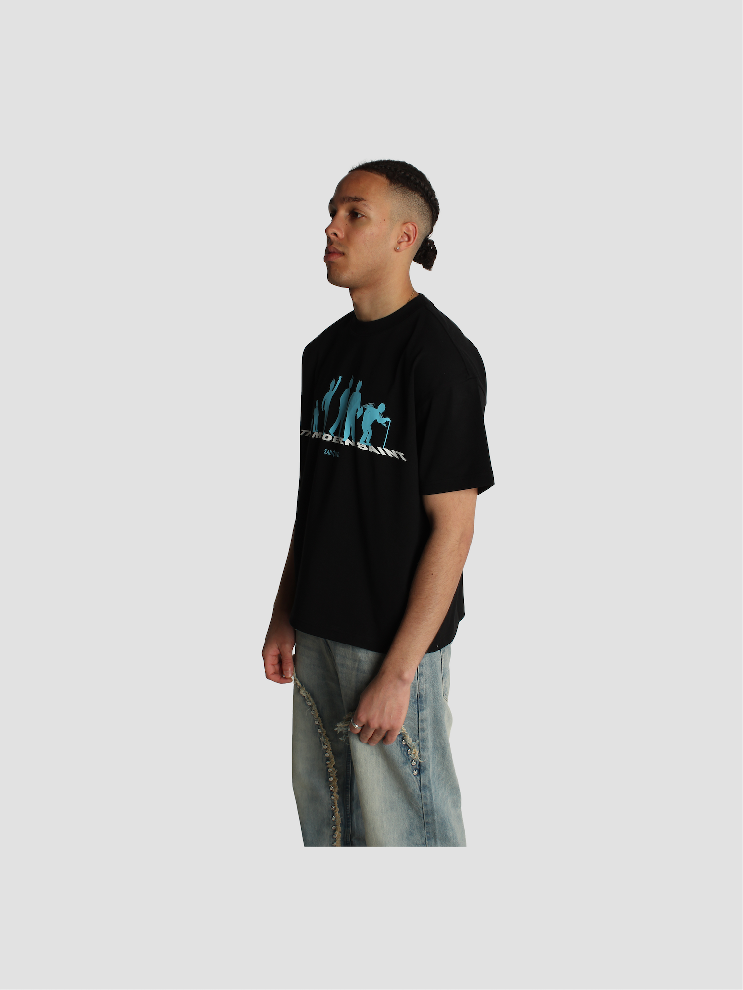 MODERN SAINT T-SHIRT - BLACK